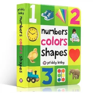 Shapes Books For Kids Early Education First 100 Animals Words In English Hardcover Board Children Learning Picture